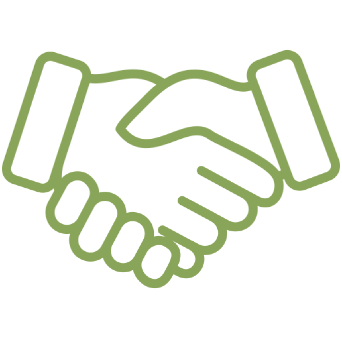 Icône verte de point d’interrogation symbolisant le service après-vente